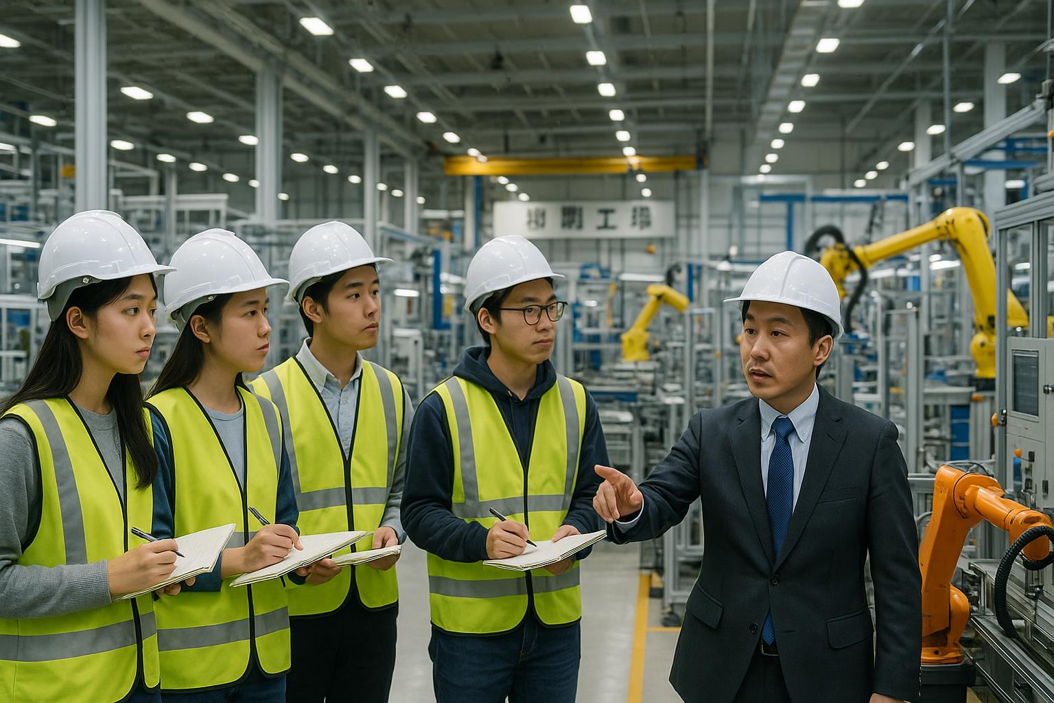 視察研修の様子